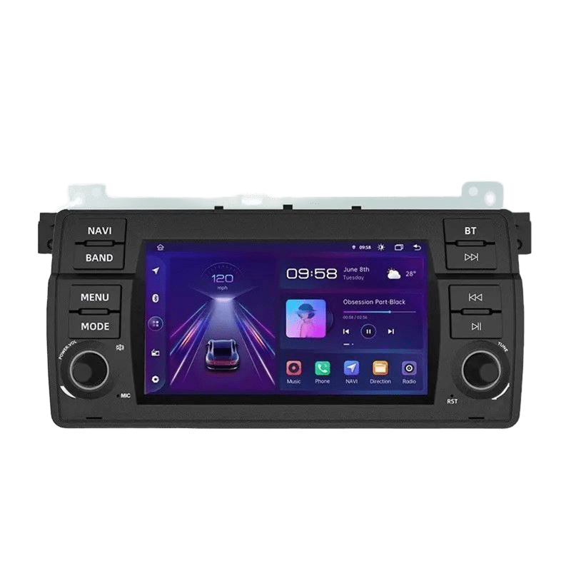 BMW 3 E46-ANDROID MULTIMEDIJA-NAVIGACIJA-CARPLAY-ANDROID AUTO